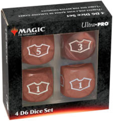 Ultra Pro MTG Red Mana Loyalty Dice Set